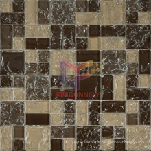 Brown Cracked Crystal Mosaic (CC180)
